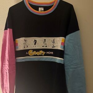 ISO A Goofy Movie  Long Sleeve sweatShirt - Black, Pink, Blue